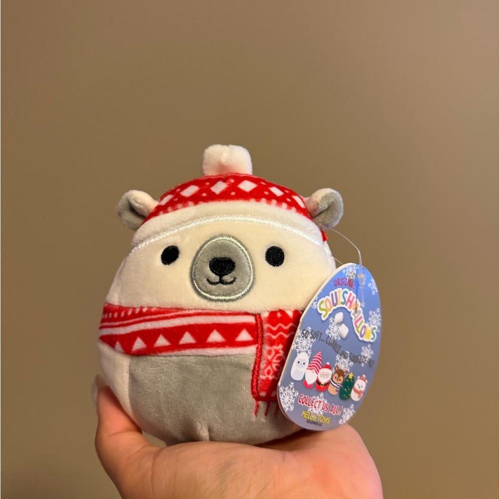 Polar bear squishmallow